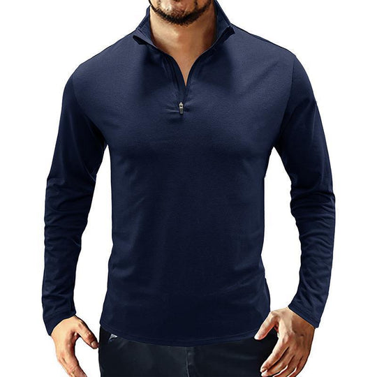 Herren Stehkragen Pullover EB