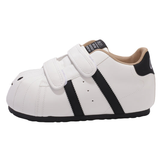 Damen Bequeme Sneaker mit Klettverschluss und sportlichem Design EB