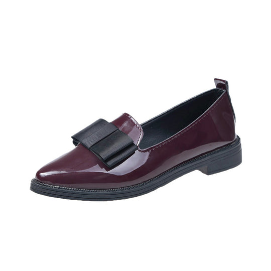 Damen elegante Slipper mit modischem Schleifendetail EB