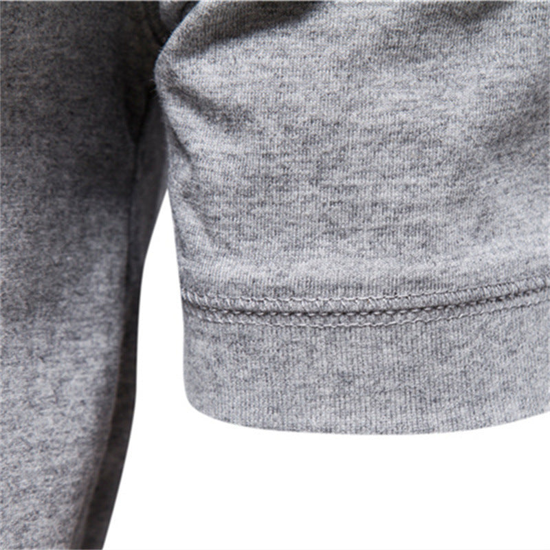 Herren nan schmal geschnittenes Kurzarmshirt mit kurzer Knopfleiste und geripptem Kragen aus Baumwollmix EB