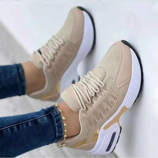 Damen Sportliche Lauf-Sneaker mit atmungsaktivem Obermaterial und dämpfendem Fußbett EB