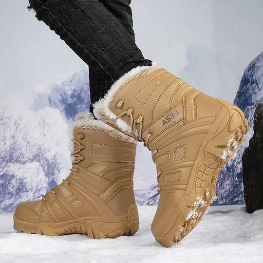 Herren Winterstiefel mit isolierender Innensohle und wasserdichtem Obermaterial EB