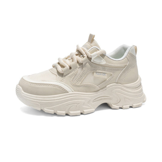 Damen Sportliche Trend Sneakers mit gepolsterter Sohle und flexiblem Design EB