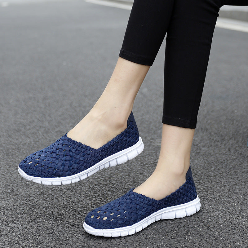 Damen Atmungsaktive Freizeit-Slipper mit flexiblem Obermaterial EB