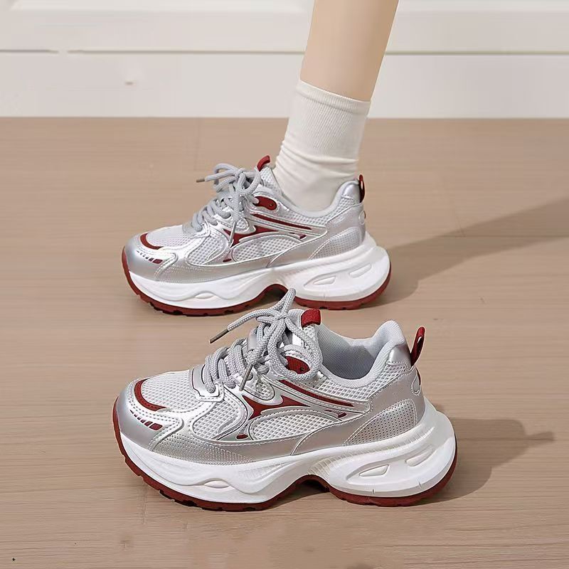 Damen Sportliche Laufschuhe mit atmungsaktiver Oberfläche und dämpfender Sohle EB