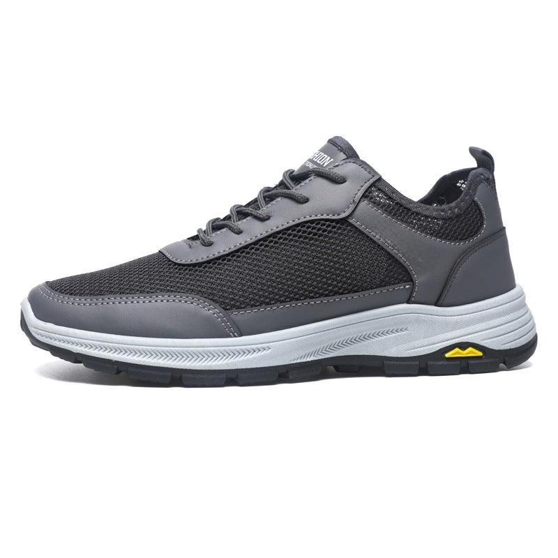 Herren Atmungsaktive Freizeitsneaker mit griffiger Laufsohle EB