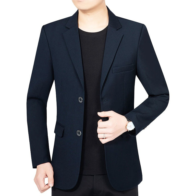 Herren Schlankes Business-Sakko mit minimalistischem Design und Stretch-Komfort EB