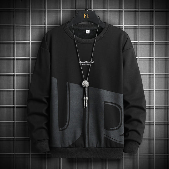 Herren lässiger Sweatshirt mit modischem Design EB