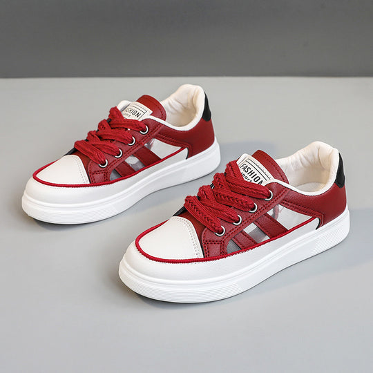 Damen Sportliche Sneaker mit modischem Design und atmungsaktiver Oberflächenstruktur EB