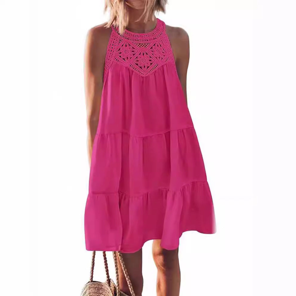 Damen Sommerliches Maxikleid EB