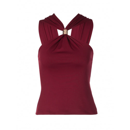 Damen Trägertop mit modischem Halter-Design und schmaler Passform EB