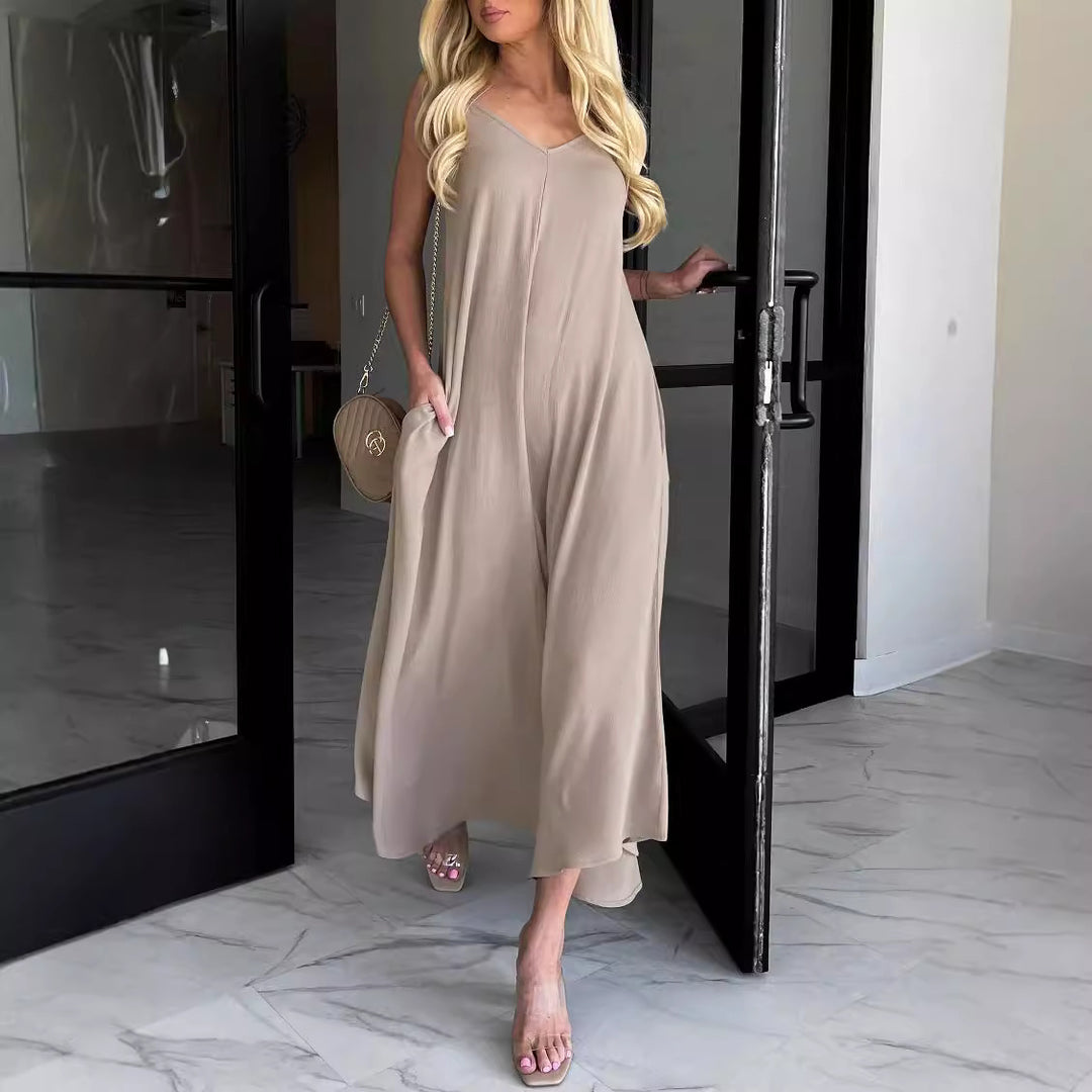 Damen Sommerliches Maxi Kleid EB