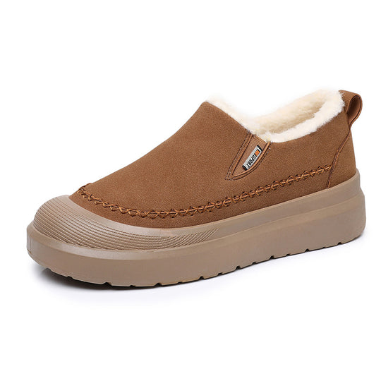Damen Fleecegefütterte Freizeitschuhe mit rutschfester Sohle EB