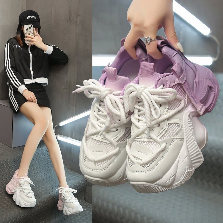 Damen Sportliche Sneakers mit atmungsaktivem Obermaterial und innovativer Dämpfung EB