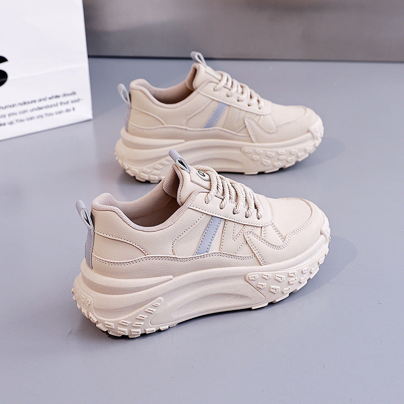 Damen Chunky Sneakers mit atmungsaktiver Oberflächenstruktur und dämpfendem Komfort EB