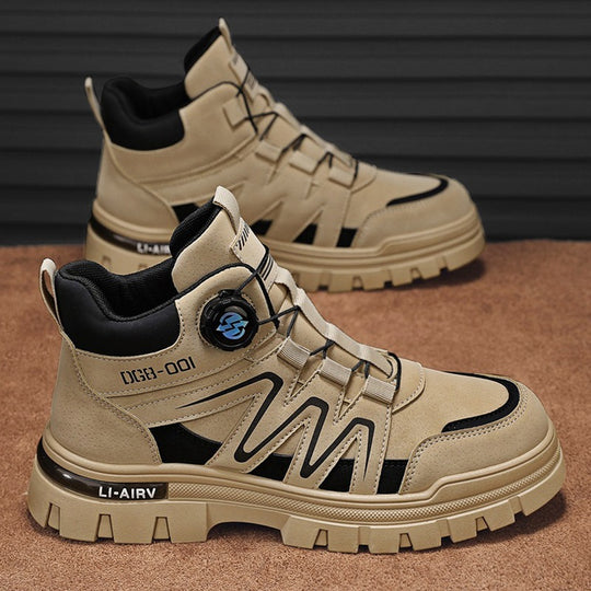 Herren robuste und funktionale Wanderschuhe mit antirutsch Sohle EB