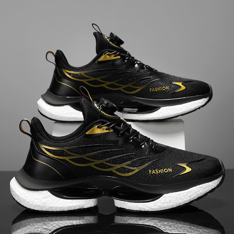 Damen Sportliche Laufschuhe mit atmungsaktiver Mesh-Oberfläche und dynamischer Dämpfungstechnologie EB