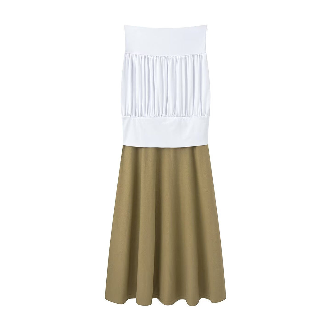 Damen Midirock mit elegantem Gummizug und luftigem Schnitt EB