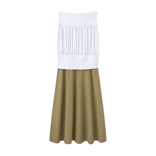 Damen Midirock mit elegantem Gummizug und luftigem Schnitt EB