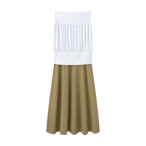 Damen Midirock mit elegantem Gummizug und luftigem Schnitt EB