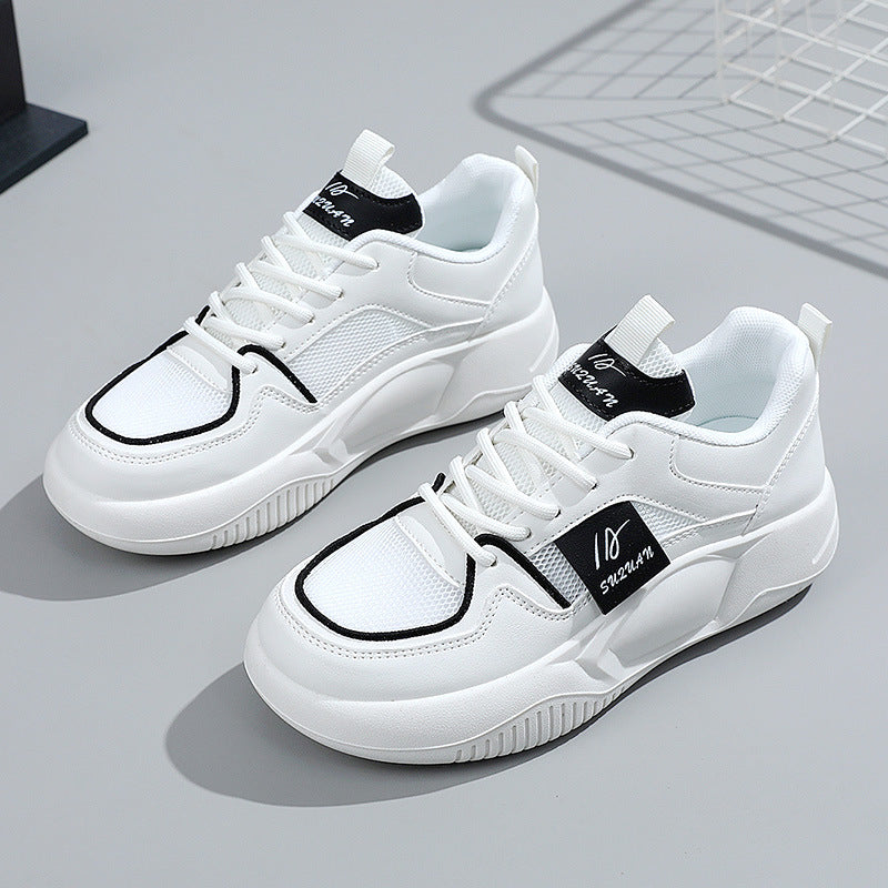 Damen Lifestyle Sneakers mit atmungsaktiver Mesh-Oberfläche und dämpfender Sohle EB