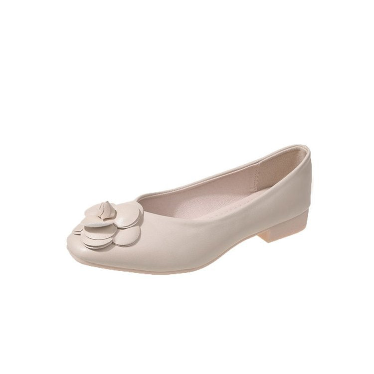 Damen Ballerinas mit floralem Dekor EB