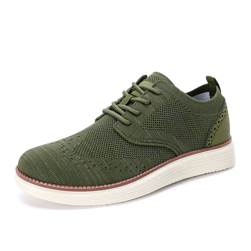 Damen Atmungsaktive Sneaker mit flexibler Sohle und eleganter Webstruktur EB