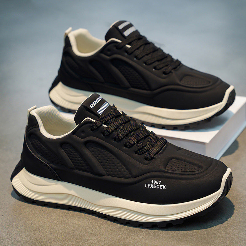 Damen Sportliche Sneakers mit atmungsaktivem Obermaterial und rutschfester Sohle EB