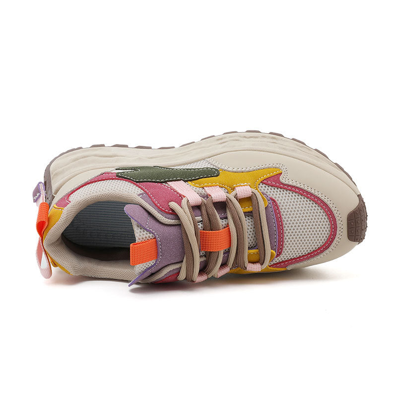Damen Sportliche Lauf Sneakers mit modernem Design und flexibler Dämpfung EB