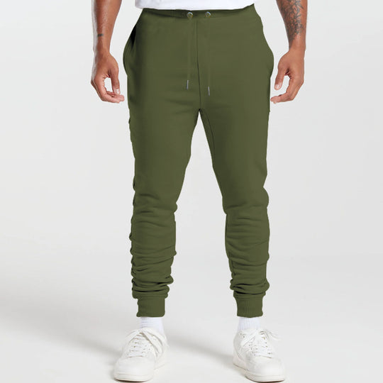 Herren Komfortable Jogginghose mit elastischem Bund und praktischen Taschen EB