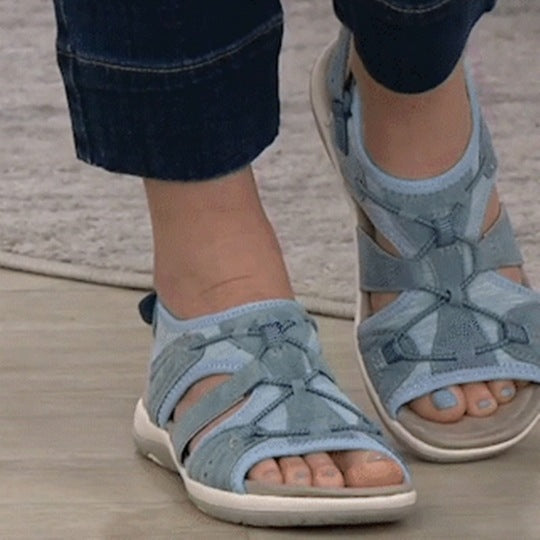 Damen Bequeme Rundum-Sandalen EB