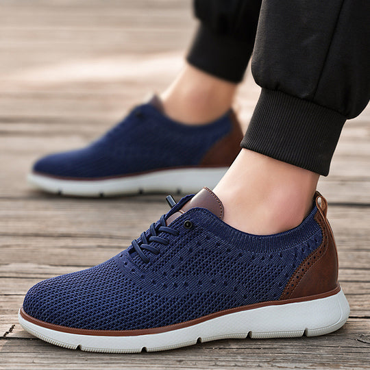 Damen sportliche atmungsaktive Sneakers mit innovativem Schnellschnürsystem EB