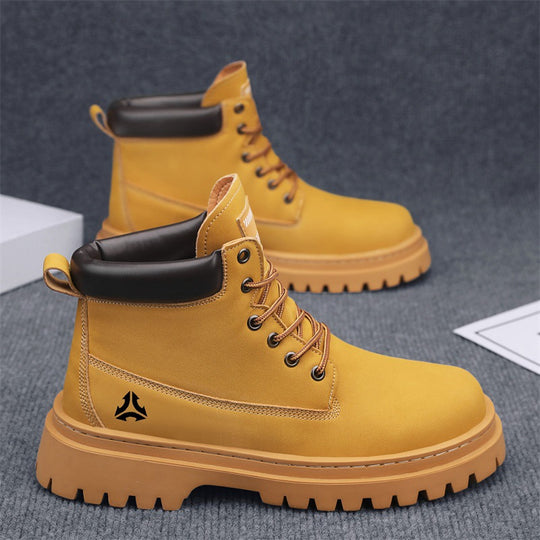 Damen Robuste Winterstiefel mit rutschfester Sohle und wärmendem Innenfutter EB