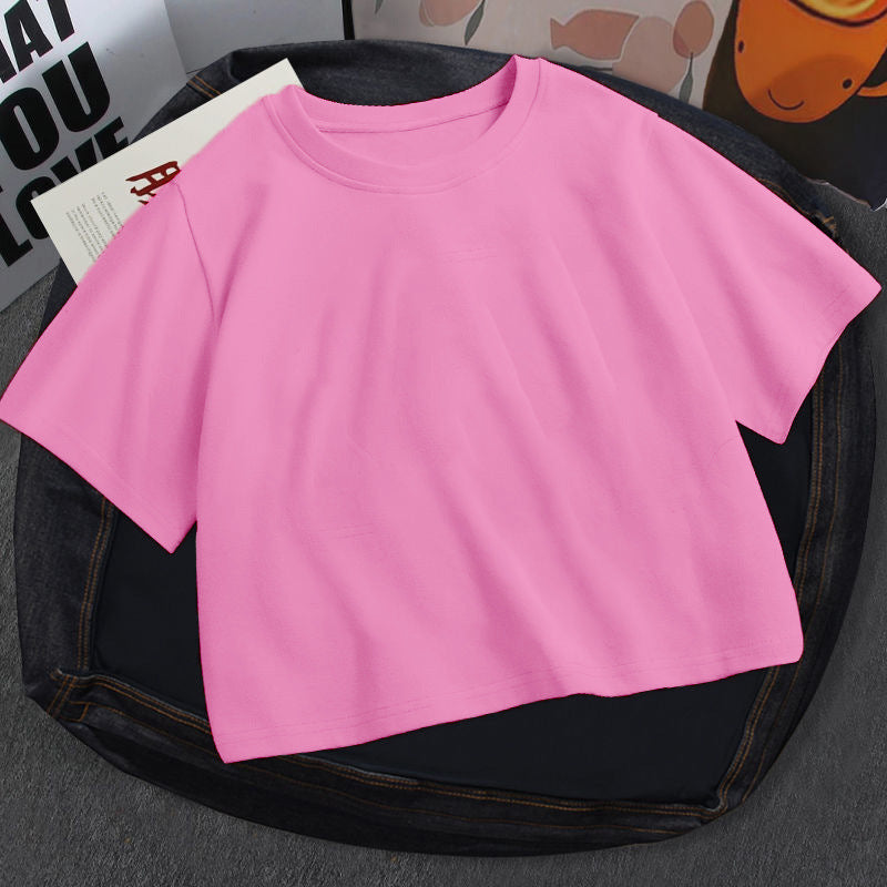 Damen Figurbetontes Crop-Top EB