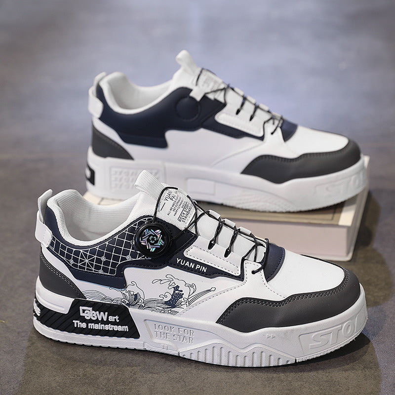 Damen Modische Sneakers mit innovativem Schnellschnürsystem und dämpfender Sohle EB