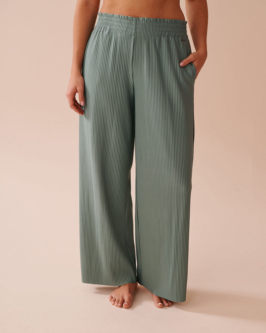 Damen elegante Plissierte Freizeithose EB