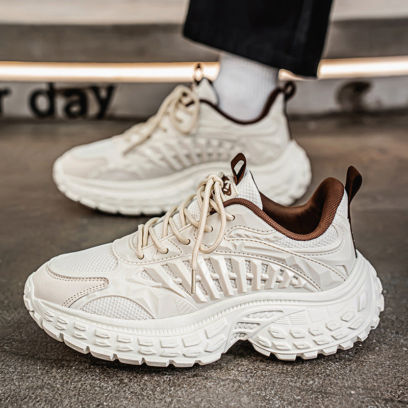 Damen Sportliche chunky Sneakers mit innovativer Dämpfungstechnologie und rutschfester Sohle EB
