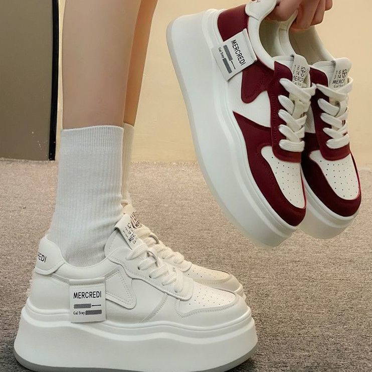 Damen Sneaker mit vielseitigem Plateau und atmungsaktivem Obermaterial EB