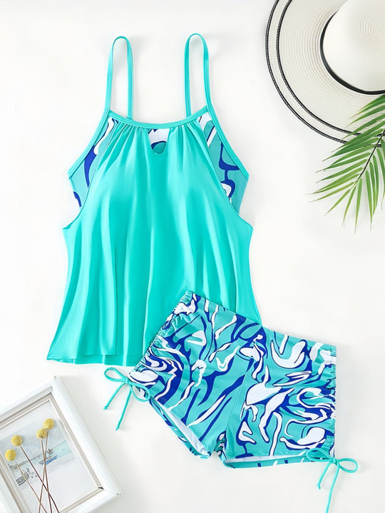 Damen Badekleid mit Shorts im modernen Design EB