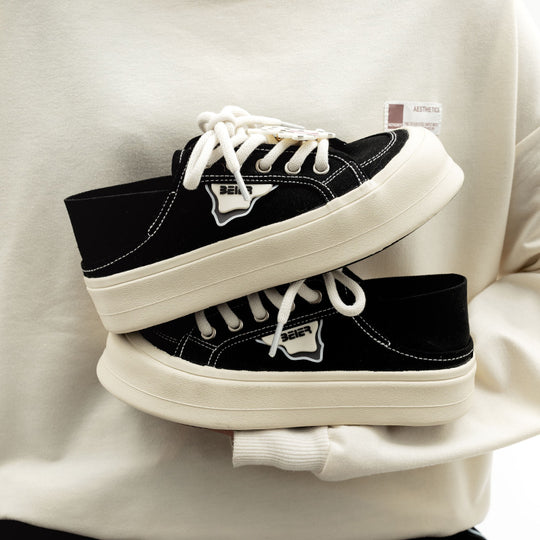 Damen Alltagssneakers mit klassischem Design und gepolsterter Innensohle EB