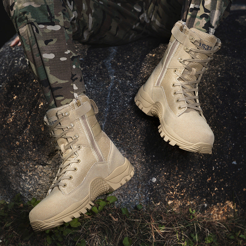 Herren Tactical Boots mit strategischem Design und robustem Knöchelschutz EB