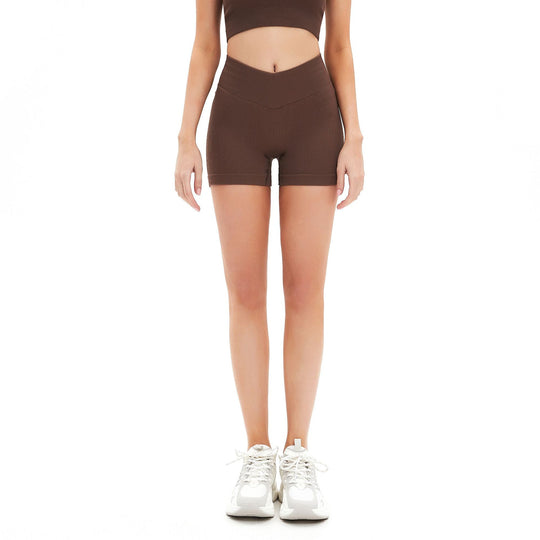 Damen Sportliche Hochbund-Shorts EB
