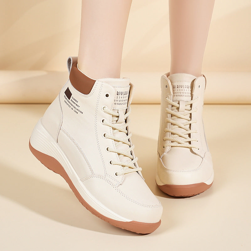 Damen Modische High-Top Sneakers EB