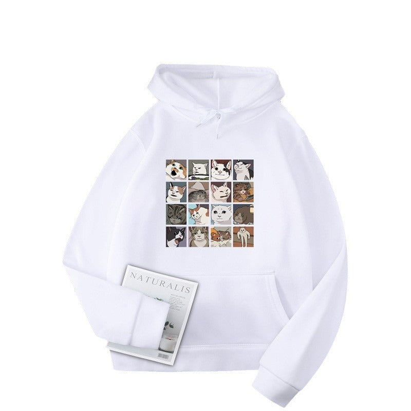 Damen Sweatshirt mit Tier-Motiv EB