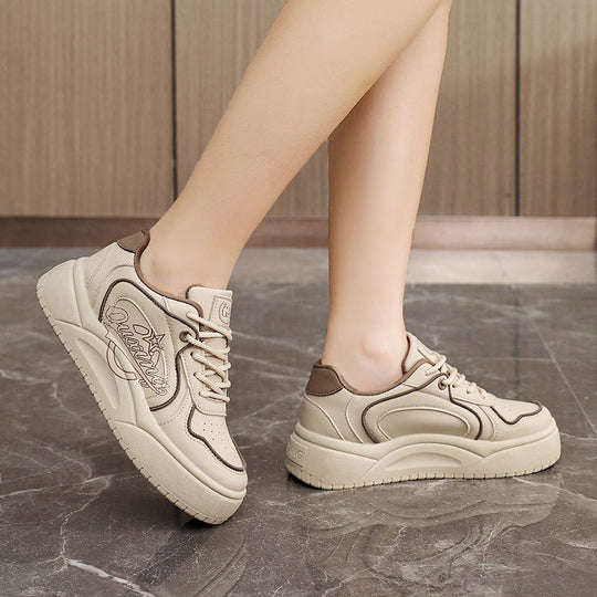 Damen Sportliche Sneakers mit herausnehmbarer Dämpfungstechnologie und hochwertiger Oberflächenstruktur EB