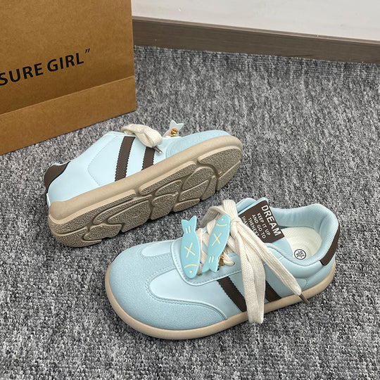 Damen Sportliche Sneakers mit verspieltem Design und stabiler Sohle EB