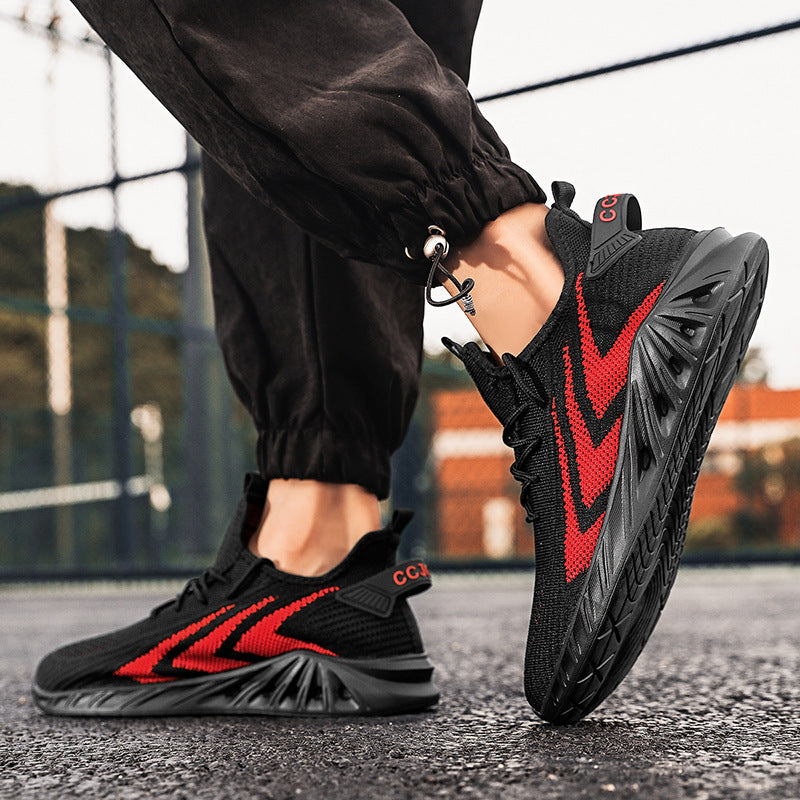 Damen Atmungsaktive und flexible Fitness-Sneaker mit rutschfester Sohle EB