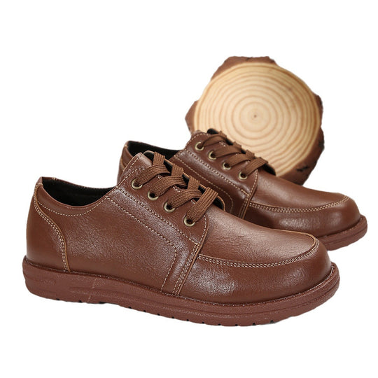 Damen bequeme Sneaker mit modischem Lederlook EB