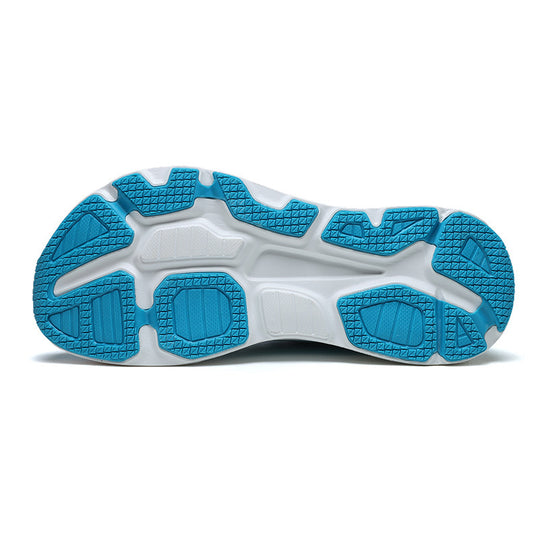 Damen Atmungsaktive Laufschuhe mit stoßdämpfendem Obermaterial und elastischem Schnellschnürsystem EB