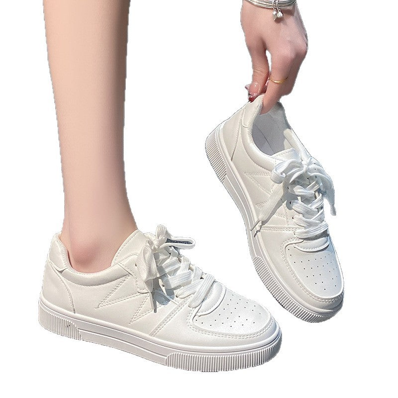 Damen Sportliche Sneakers mit klassischem Schnürsystem und atmungsaktivem Obermaterial EB